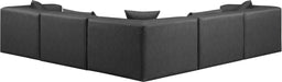 Cube - 5 Piece Modular Corner Sectional - Simple Home Plus