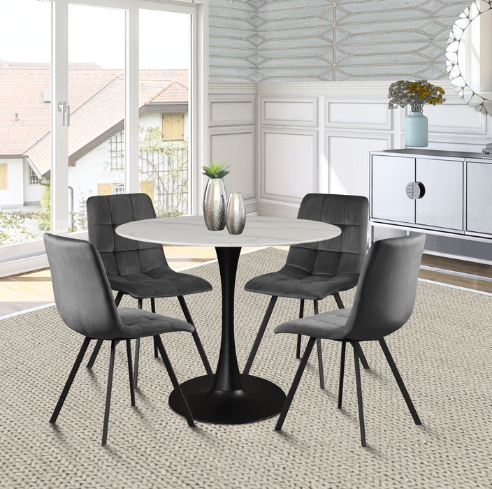 Tulip - Two Tone Dining Table - Simple Home Plus