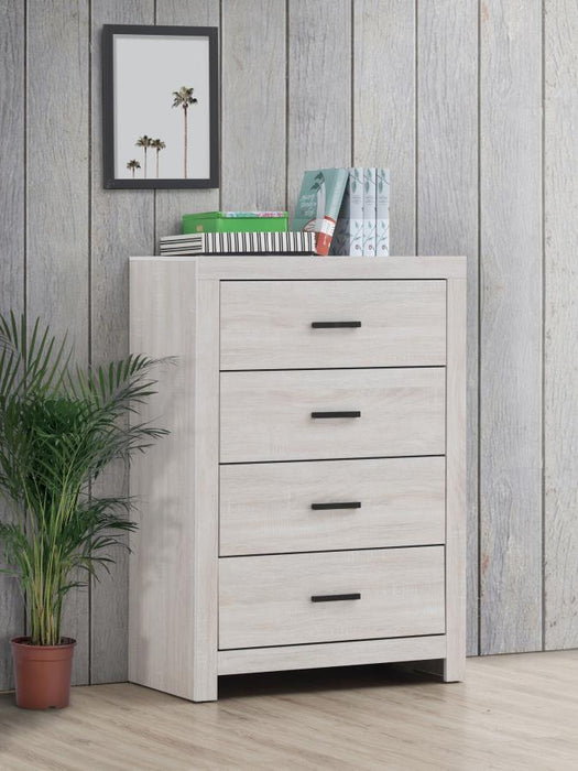 Brantford - 4-Drawer Bedroom Chest - Simple Home Plus
