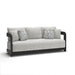 Salina Bay - Sofa With Cushion - Black / Gray - Simple Home Plus