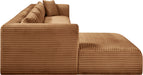 Shaggy - Fabric 4 Piece Modular Sectional - Simple Home Plus