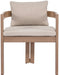 Newport - Water Resistant Fabric Upholstered Outdoor Patio Dining Chair - Simple Home Plus