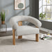 Winston - Accent Chair With Natural Legs - Simple Home Plus