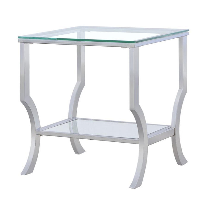 Saide - Rectangular Glass Top Table - Simple Home Plus