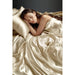Satin - 4 Piece Twin Luxury Sheet Set - Champagne - Simple Home Plus