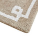 Evan - 24" x 40" Tufted Bath Rug - Taupe - Simple Home Plus