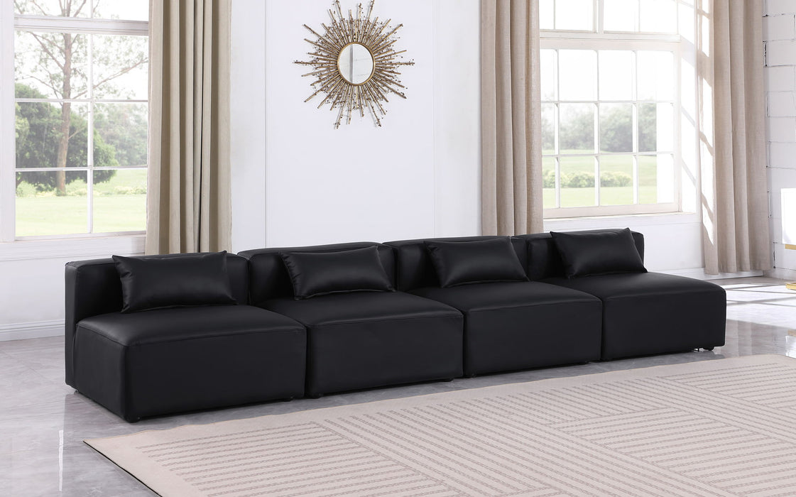 Cube - Modular 4 Seat Armless Sofa - Simple Home Plus