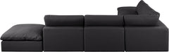 Comfy - 7 Piece Faux Leather Modular Corner Sectional - Simple Home Plus
