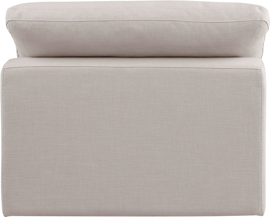 Comfy - Linen Armless Chair - Simple Home Plus