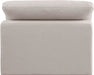 Comfy - Linen Armless Chair - Simple Home Plus