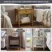 Beckett - Nightstand - Morocco Brown - Simple Home Plus