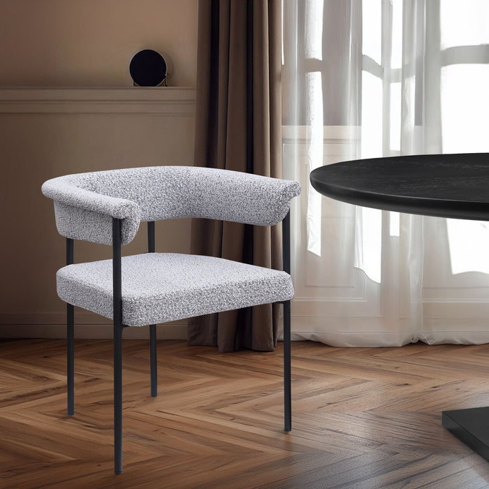 Malin - Boucle Dining Chair (Set of 2) - Simple Home Plus