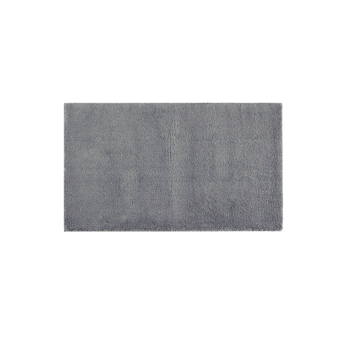 Marshmallow - 20" x 24" Contour Bath Rug - Gray - Simple Home Plus