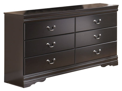 Huey Vineyard - Black - Six Drawer Dresser - Simple Home Plus