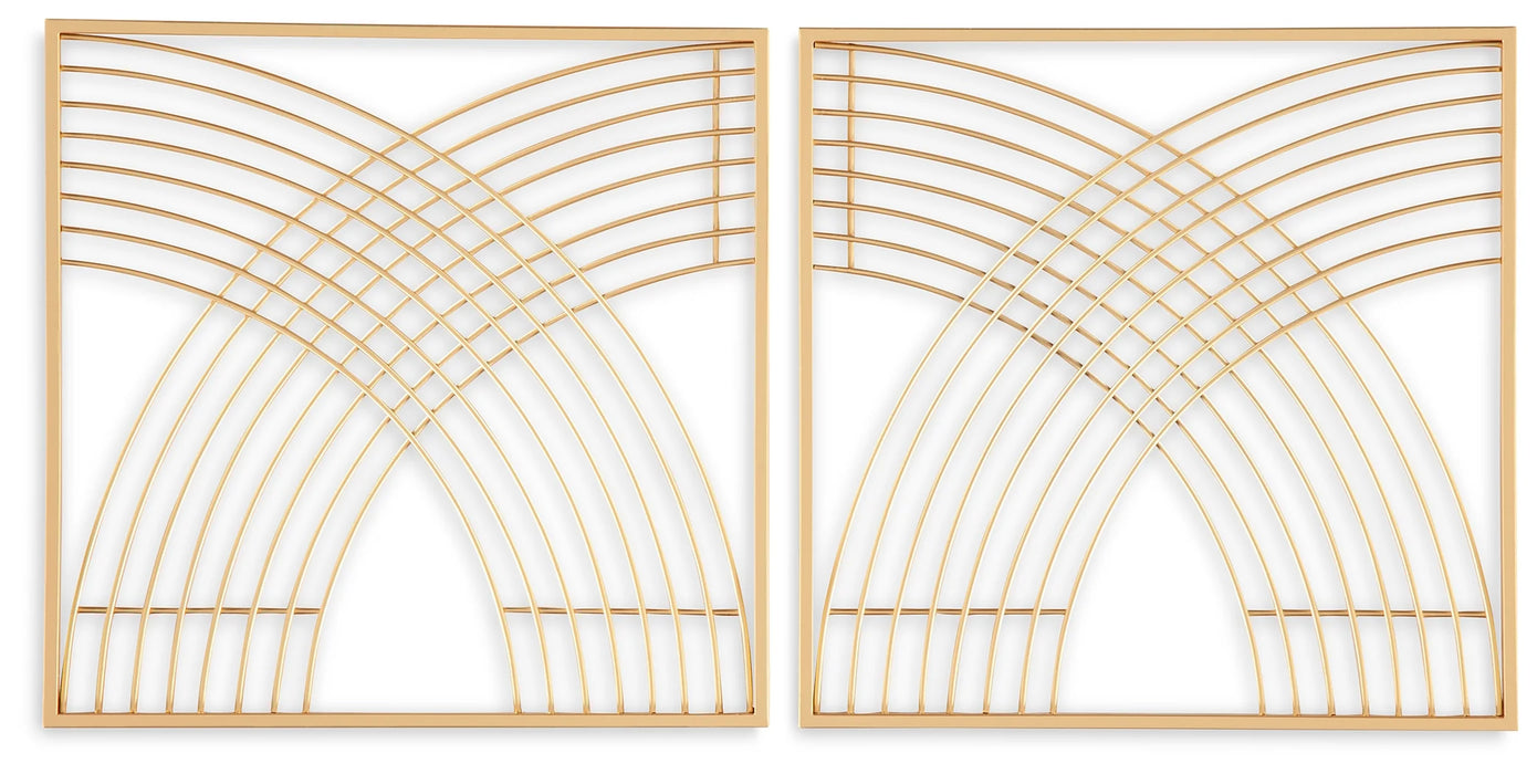 DALKINS - GOLD FINISH - WALL