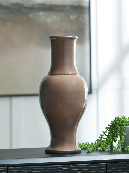 Tillmer - Vase - Brown - Simple Home Plus