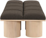 Pavilion - 8 Piece Modular Bench With Natural Base - Simple Home Plus