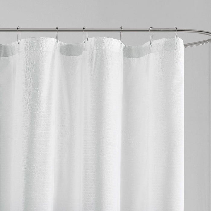 Ara - Ombre Printed Shower Curtain - Aqua - Simple Home Plus