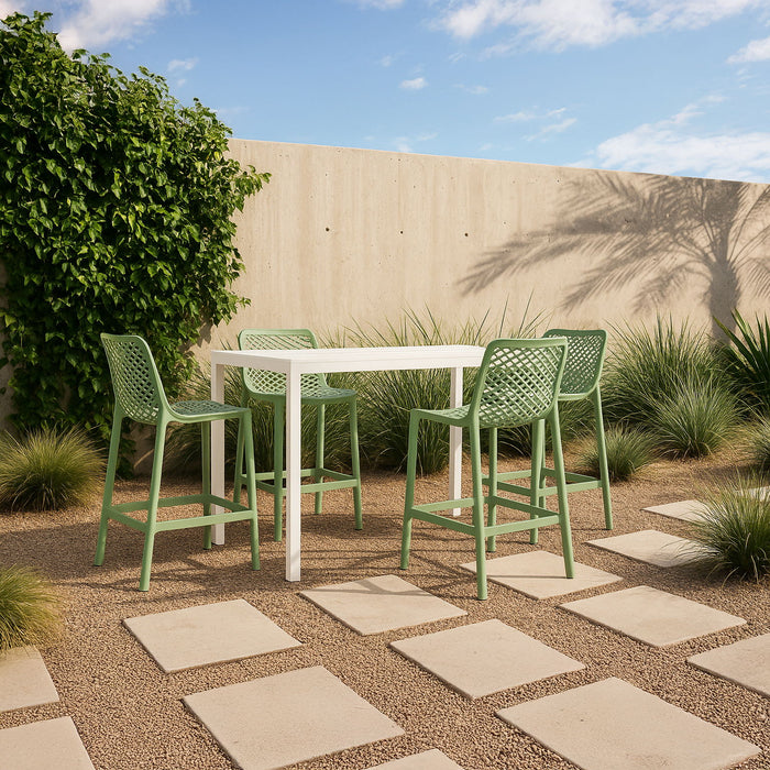 Mykonos - Outdoor Patio Stool (Set of 2) - Simple Home Plus