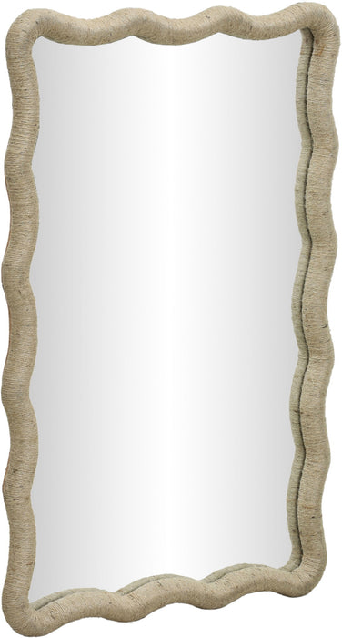 Meadow - Jute Rope Framed Mirror - Natural - Simple Home Plus