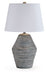 Lawrock - Antique Blue - Terracotta Table Lamp - Simple Home Plus