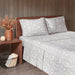 Flannel - Queen Sheet Set - Gray Moose - Simple Home Plus