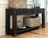 Gavelston - Sofa Table - Black - Simple Home Plus