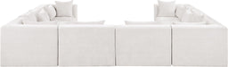 Stellar - 8 Piece Chenille Fabric Upholstered Modular Sectional - Simple Home Plus