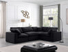 Comfy - 4 Piece Velvet Modular Sectional - Simple Home Plus