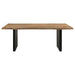 Bradshaw - Live Edge Wood Dining Table - Natural Acacia - Simple Home Plus