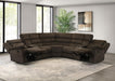 Atkinson - Upholstered Reclining Sectional Sofa - Simple Home Plus