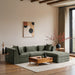 Stellar - 4 Piece Upholstered Modular Sectional - Simple Home Plus