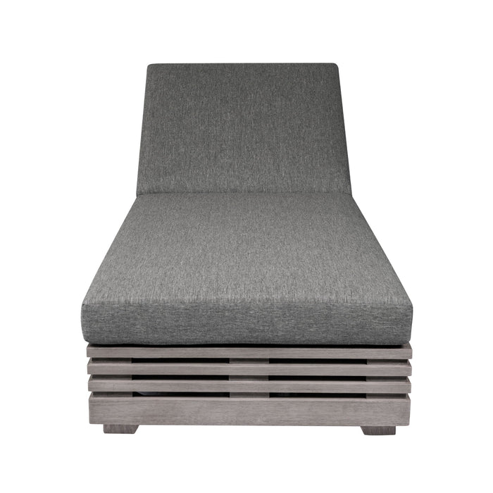 Vivid - Outdoor Patio Chaise Lounge Chair - Simple Home Plus