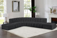 Arc - Faux Leather 7 Piece Corner Modular Sofa - Simple Home Plus