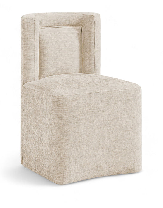 Duvina - Chenille Performance Fabric Dining Chair (Set of 2) - Simple Home Plus