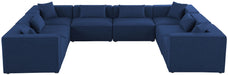 Cube - Linen 8 Piece Modular Sectional - Simple Home Plus