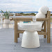 Avellino - Concrete End Table - Simple Home Plus