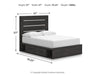 Hollivern - Panel Storage Bed - Simple Home Plus