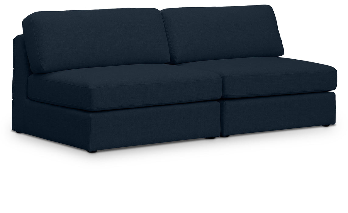 Beckham - Modular 2 Seat Armless Sofa - Simple Home Plus