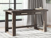 Breckington - Dark Brown - Home Office Desk - Simple Home Plus