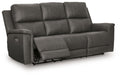 Bleckley - Power Reclining Sofa With Adjustable Headrest - Simple Home Plus
