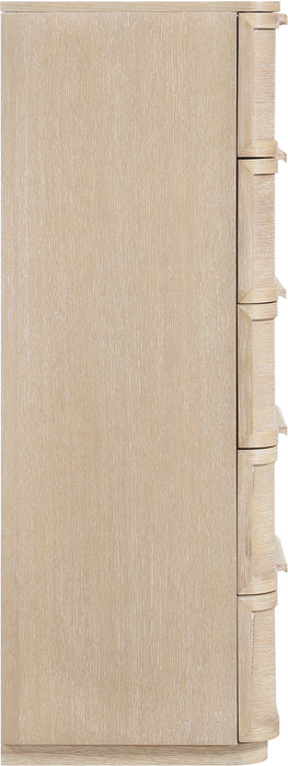 Tiberio - Oak Veneer And Solid Wood Chest - Simple Home Plus