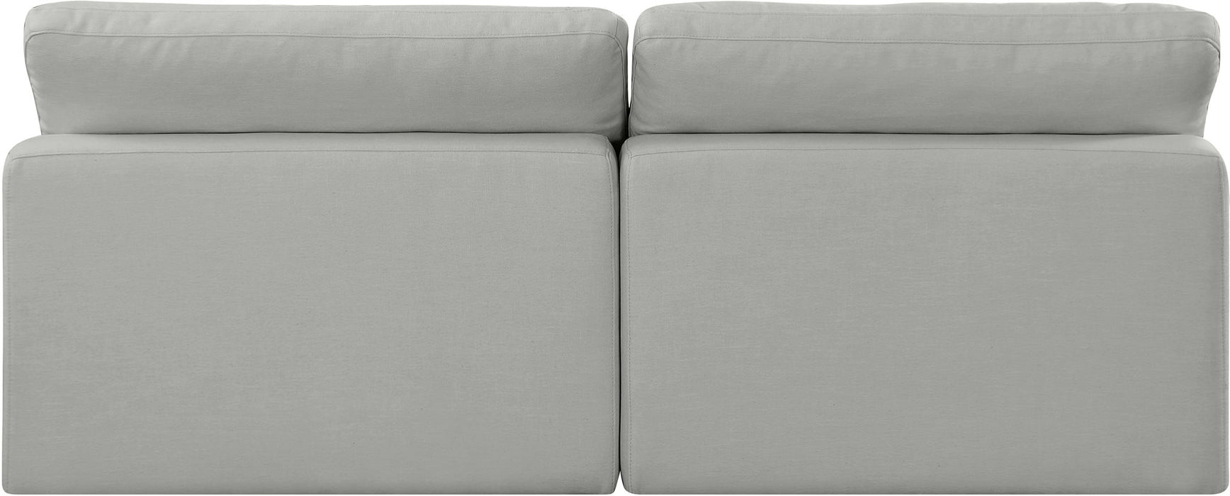 Comfy - Linen Modular Armless Sofa 2 Seats - Simple Home Plus