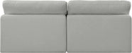 Comfy - Linen Modular Armless Sofa 2 Seats - Simple Home Plus