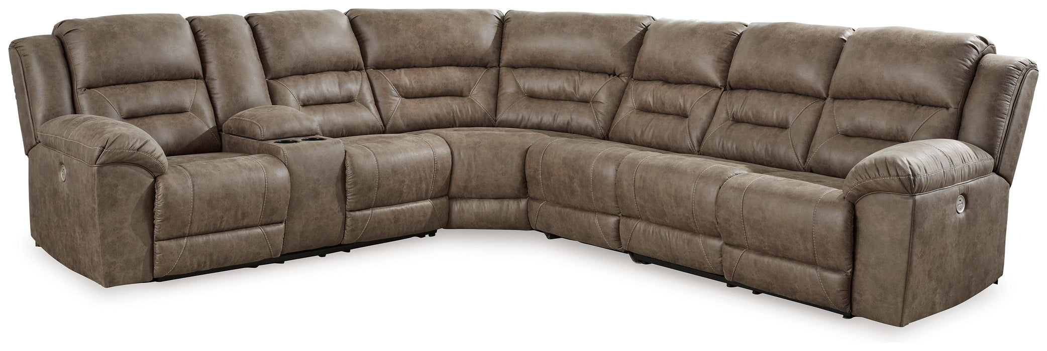Ravenel - Power Reclining Sectional - Simple Home Plus