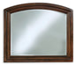 Porter - Bedroom Mirror - Rustic Brown - Simple Home Plus