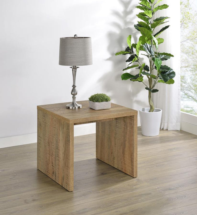 Canoga - Engineered Wood Accent Side End Table - Mango - Simple Home Plus