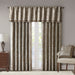 Aubrey - Window Valance - Blue / Brown - Simple Home Plus