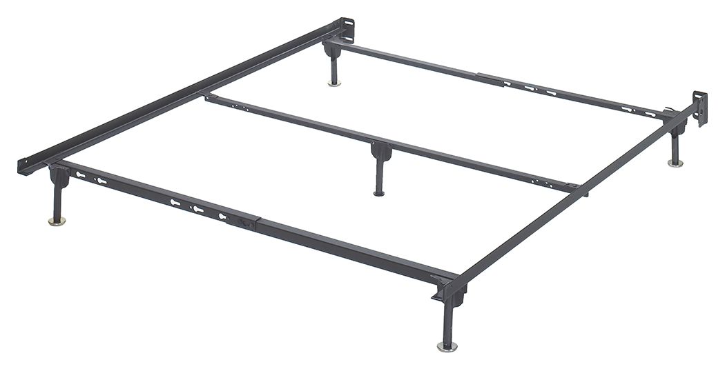 Platform - Metallic - Queen Bolt on Bed Frame - Simple Home Plus