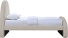 Andaz - Chenille Fabric Upholstered Bed - Simple Home Plus